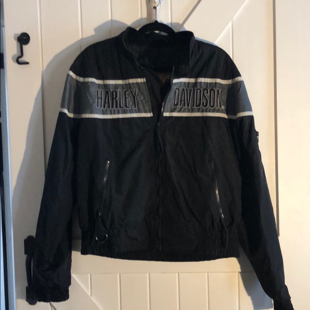 Vintage Harley Davidson bomber jacket men’s